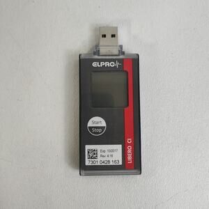Temperature Data Logger Elpro Libero‎ CI with PDF Reporting - USB